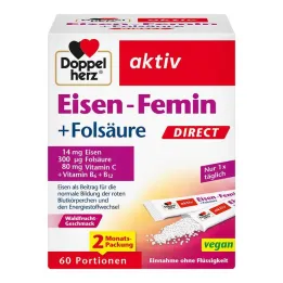 Doppelherz Iron-Femin Direct Pellets, 60 st