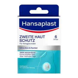 Hansaplast andra hudskyddsplåster, 6 st