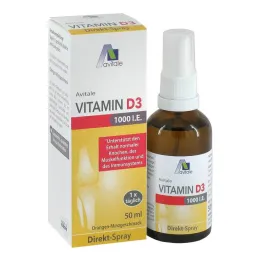 Vitamin D3 1000 IE direktspray, 50 ml