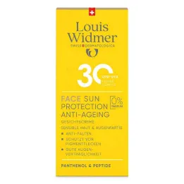 Widmer Sun Face Solskydd Anti-Age UV 30 utan P., 50 ml