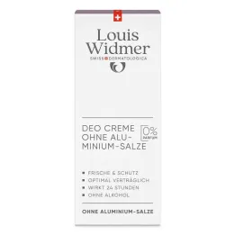 Widmer deodorantkräm utan aluminium, oparfymerad, 40 ml