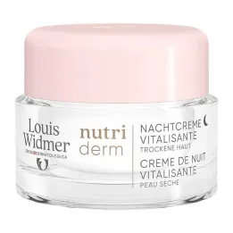 Widmer nutriderm Vitalisante nattkräm utan parfym, 50 ml