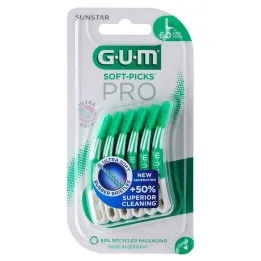 GUM Soft Picks Pro large, 60 st