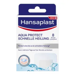 Hansaplast Aqua Protect plåster, snabbläkning, 8 st