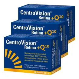 Centrovision Retina + Q10 kapslar, 180 st