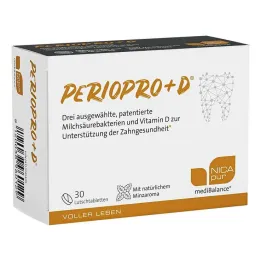 Periopro + D pastiller, 30 st
