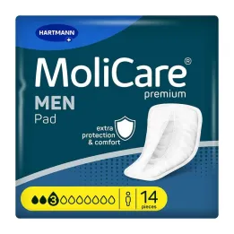 Molicare Premium Men Pads 3 droppar, 14 st