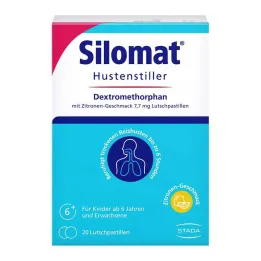 Silomat hostdämpande medel DMP citrontabletter, 20 st
