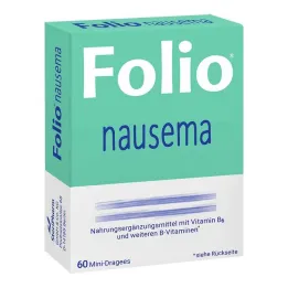 Folio nausema dragéer, 60 st