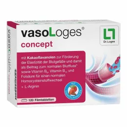 Vasologes concept filmdragerade tabletter, 120 st