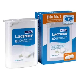Lactrase 32 000 Fcc tabletter delbara i dispenser (40 stycken)