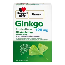 Ginkgo DoppelherzPharma 120 mg filmdragerade tabletter, 120 st
