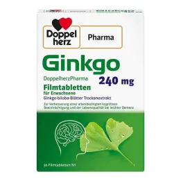 Ginkgo DoppelherzPharma 240 mg filmdragerade tabletter, 30 st