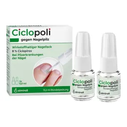 Ciclopoli mot nagelsvamp, 2X6,6 ml