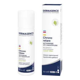 Dermasence Chrono retare aktiverande C-vitamin nattvård, 50 ml