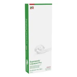 Suprasorb Liquacel Pro 2x45 cm tamponader, 5 st