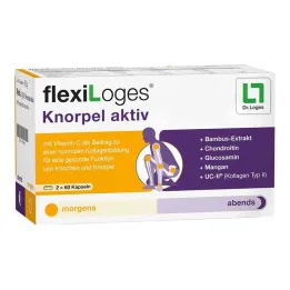 Flexiloges broskaktiva kapslar, 120 st