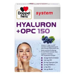 Doppelherz Hyaluron + OPC systemkapslar, 30 st