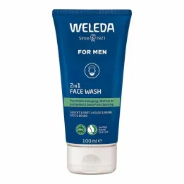 Weleda For Men 2in1 Ansiktstvätt, 100 ml