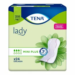 Tena® Lady mini plus inkontinensskydd, 24 st