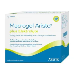 Macrogol Aristo plus elektrolyter 13,72 g Ple, 20 st