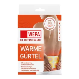 Wepa värmebälte baksida, 2 st