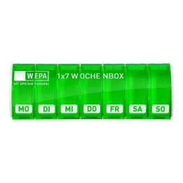 Wepa 1x7 veckobox UV-skydd + grön, 1 st
