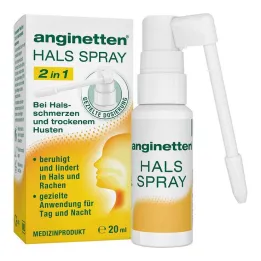 Anginette halsspray 2-i-1 vuxna, 20 ml