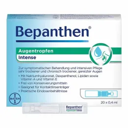 Bepanthen ögondroppar Intense EDO, 20x0,4 ml