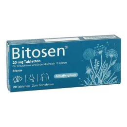 Bitosen 20 mg tabletter, 20 st