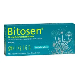 Bitosen 20 mg munsönderfallande tabletter, 10 st