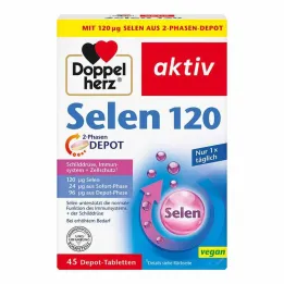 Doppelherz Selenium 120 2-fas depåtabletter, 45 st