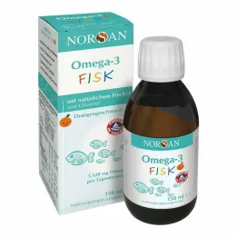 Norsan Omega-3 Fisk för barn vätska, 150 ml
