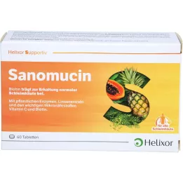 SANOMUCIN gastroresistenta filmdragerade tabletter, 60 st. Filmdragerade tabletter, resistenta mot magsaft, 60 st