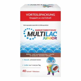 Multilac Synbiotic Junior tabletter, 40 st