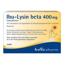 Ibu-Lysine beta 400 mg filmdragerade tabletter, 50 st