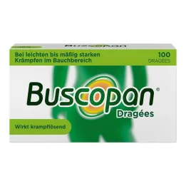 Buscopan dragéer, 100 stycken
