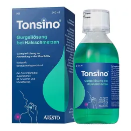 Tonsino gurgellösning mot halsont, 240 ml
