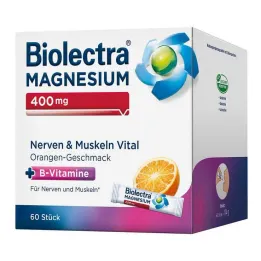 Biolectra Magnesium 400 mg Nerver & Muscles Vital, 60 st