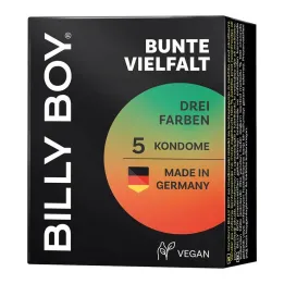 Billy Boy färgglad sort MS, 5 st