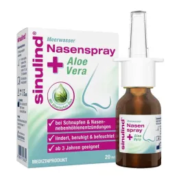 Sinulind havsvattennässpray + aloe vera, 20 ml