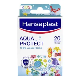 Hansaplast barngipslister Aqua Protect, 20 st
