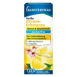 Klosterfrau varma citron-echinacea sockerfria granulat, 12X4 g