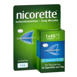 Nicorette freshmint 2 mg pressade pastiller, 40 st