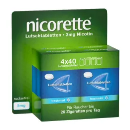 Nicorette freshmint 2 mg pressade pastiller, 160 st