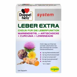 Doppelherz Liver Extra systemkapslar, 120 st