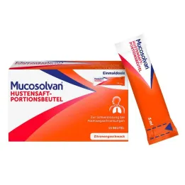 Mucosolvan hostsaftportionspåsar, 15x5 ml