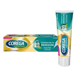 Corega Ultra Adhesive Cream Strong Hold + Sealing, 40 g