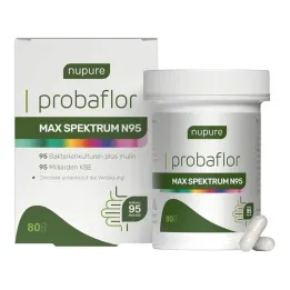 Nupure probaflor Max Spektrum N95 gastroresistenta kapslar, 80 st