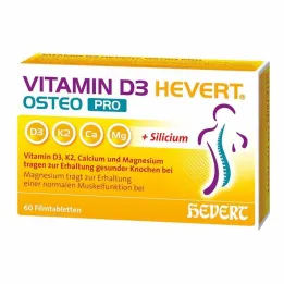 Vitamin D3 Hevert Osteo Pro filmdragerade tabletter, 60 st